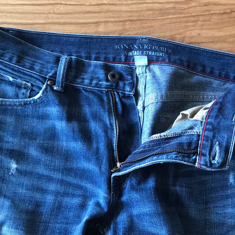 Banana Republic Vintage Straight blue jeans - Picture 2 of 3